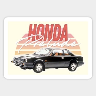 1st Gen Honda Prelude // Retro Gift Design Sticker